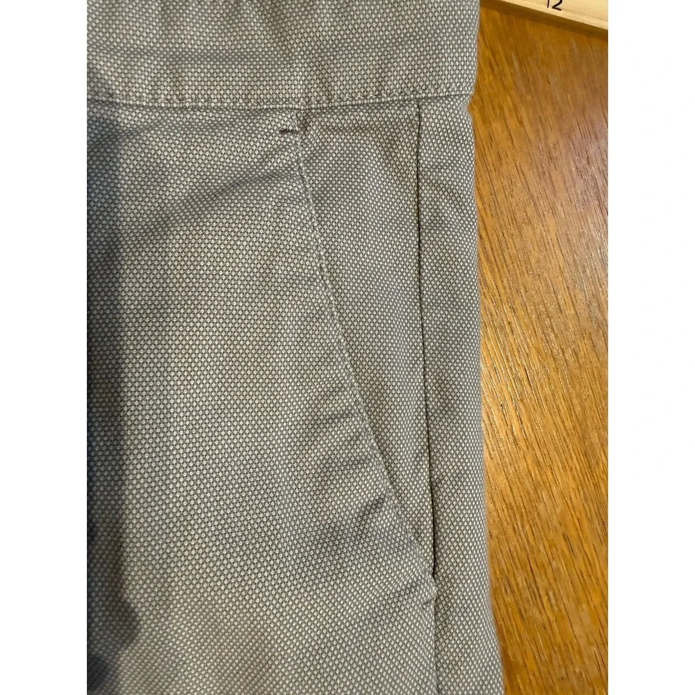 Ted Baker London MMT Penguin Mens 34R Chino Trousers Tan Beige Micro Texture